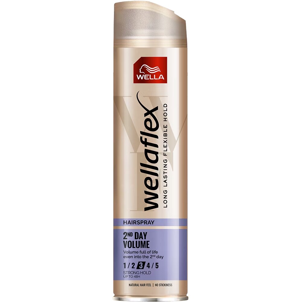 Fixativ WELLAFLEX 2nd Day Volume 3 Strong Hold, 250ml