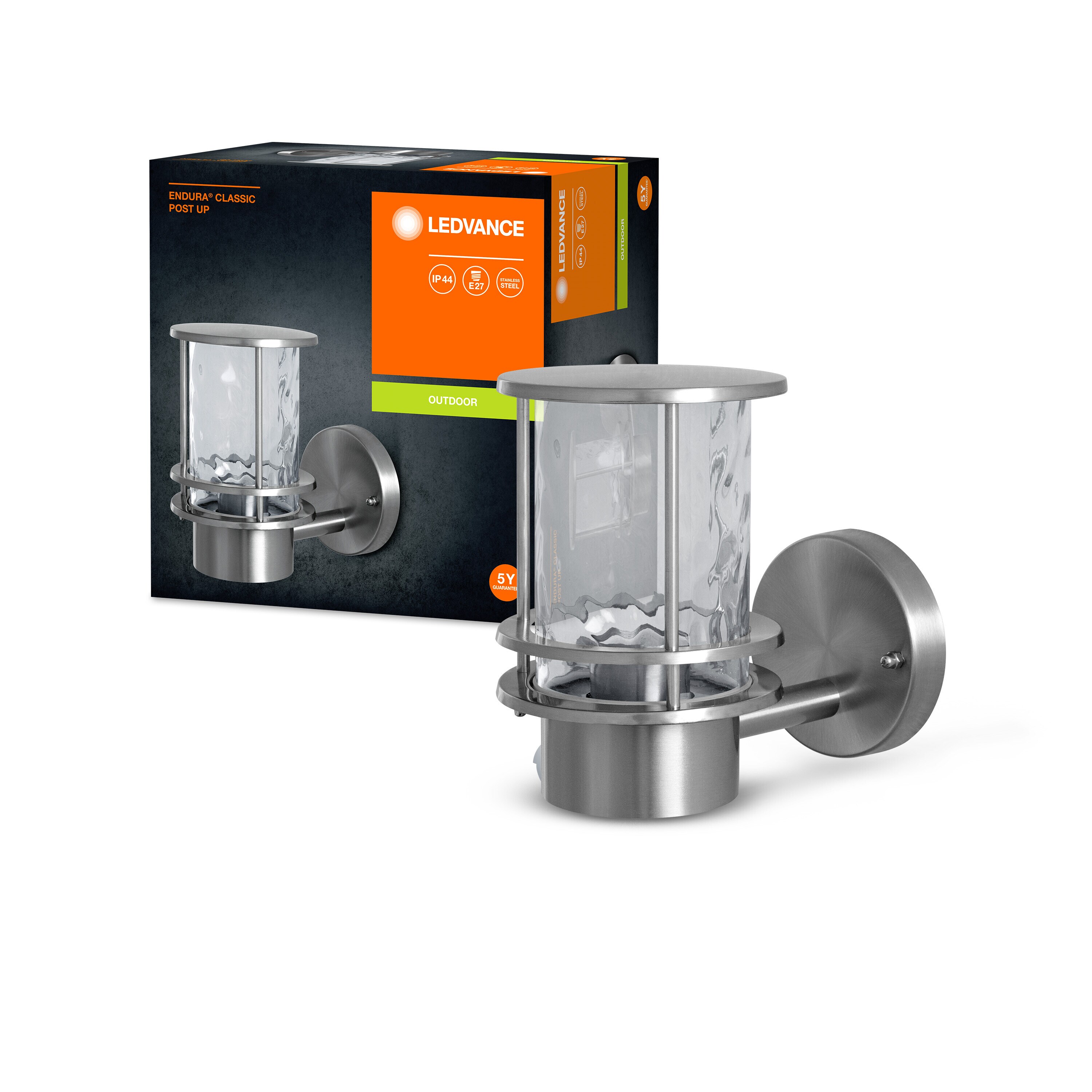 Lampa De Ext Otel Inoxidabil