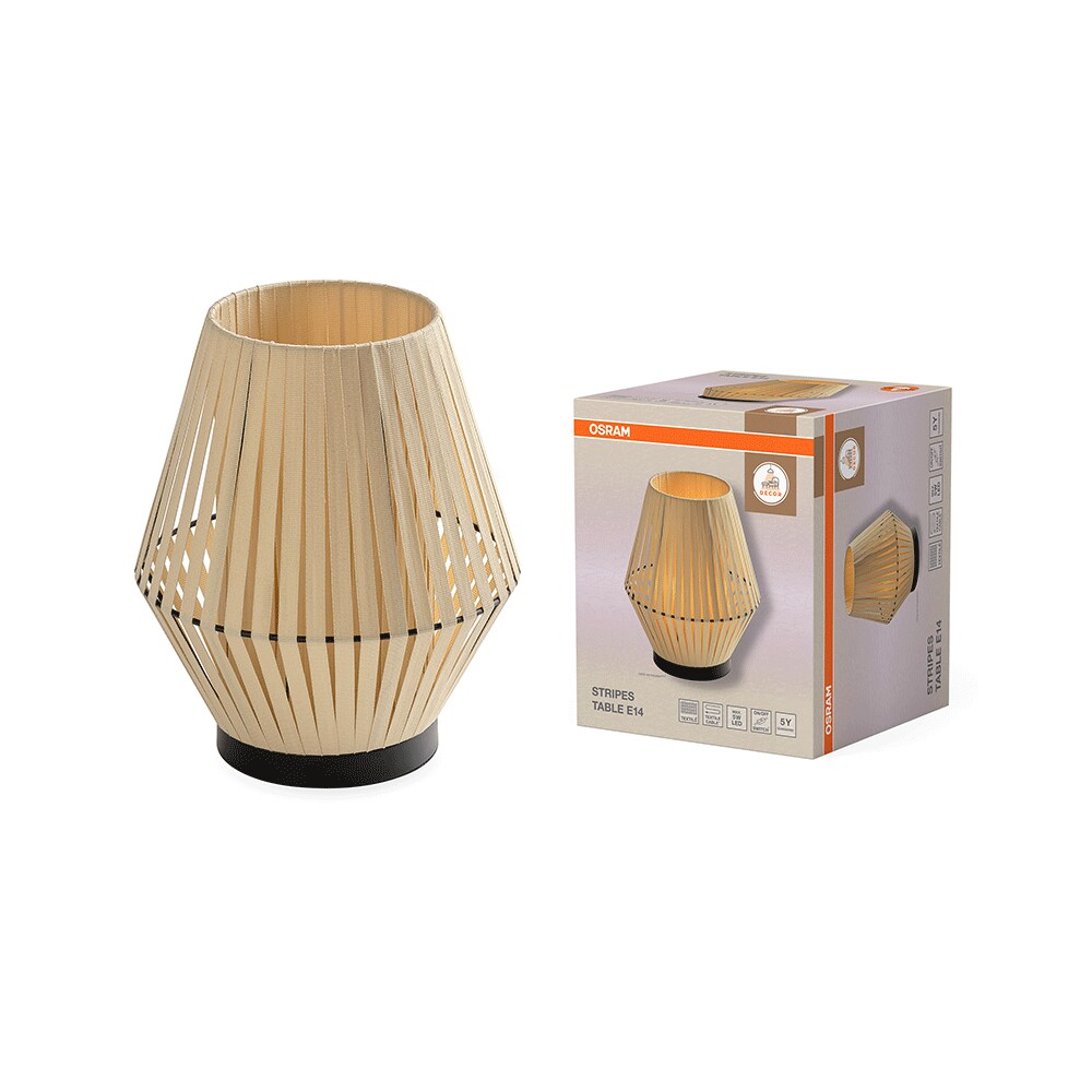 Veioza OSRAM 4058075848009, LED, E14, 5W, bej