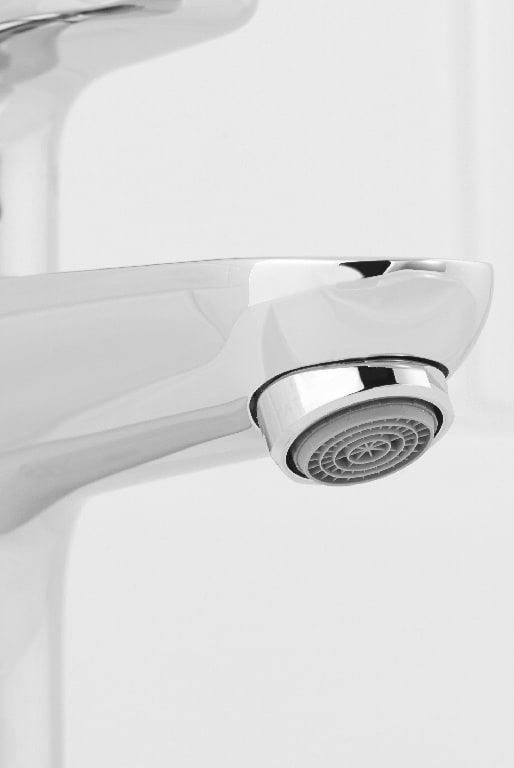 Baterie lavoar Hansgrohe Ecos 14057000, alama, argintiu