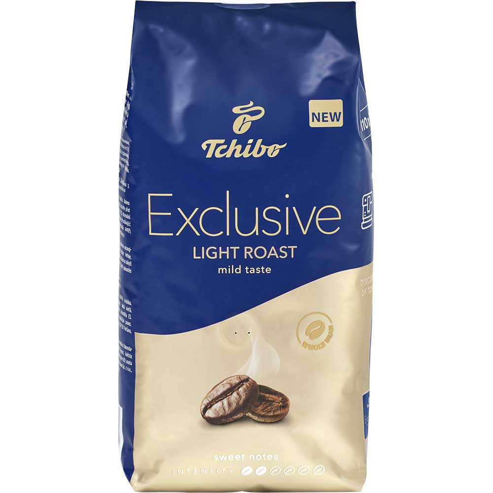 Cafea boabe TCHIBO Exclusive Light Roast, 1000g