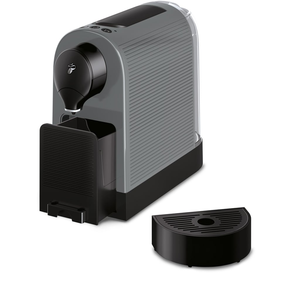 Pachet espressor capsule TCHIBO Cafissimo Pure+ 534453 + 60 capsule, 0.8l, 1250W, 15 bar, gri