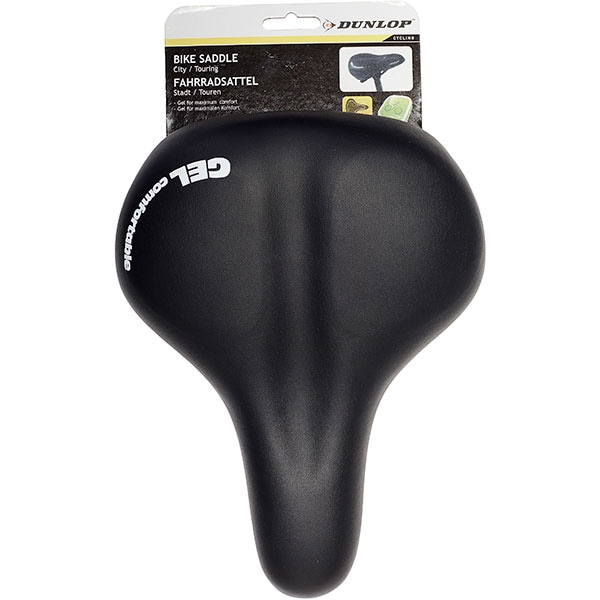 Sa pentru bicicleta DUNLOP, poliuretan, negru