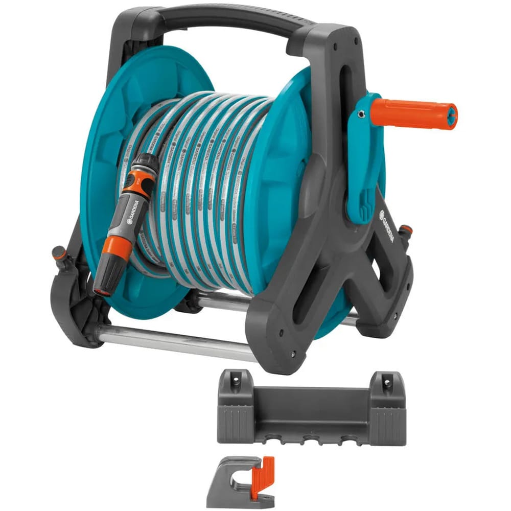 Set tambur perete pentru furtun GARDENA, 20 m