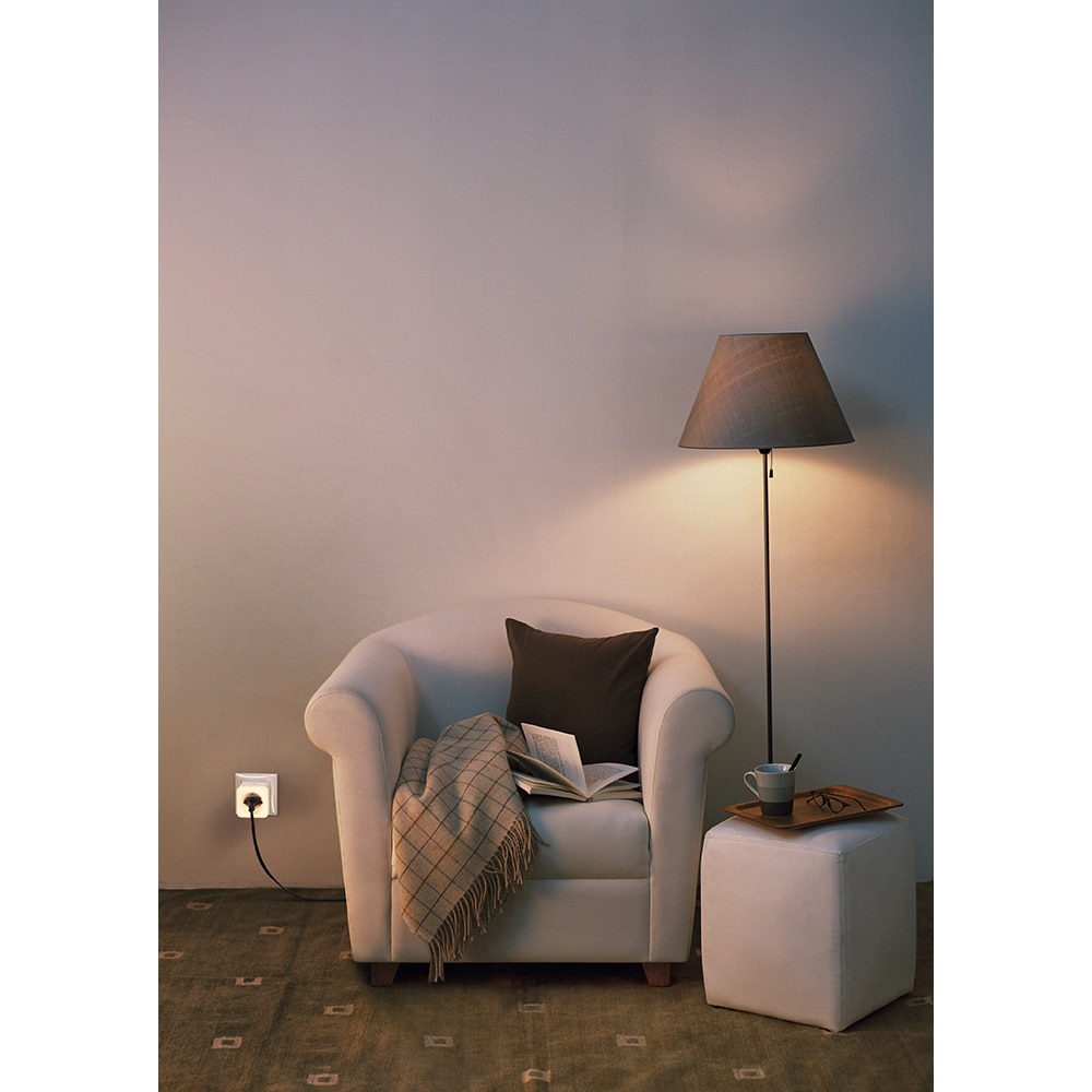 Priza inteligenta OSRAM Smart+, WI-FI, 3680W, 16A, alb