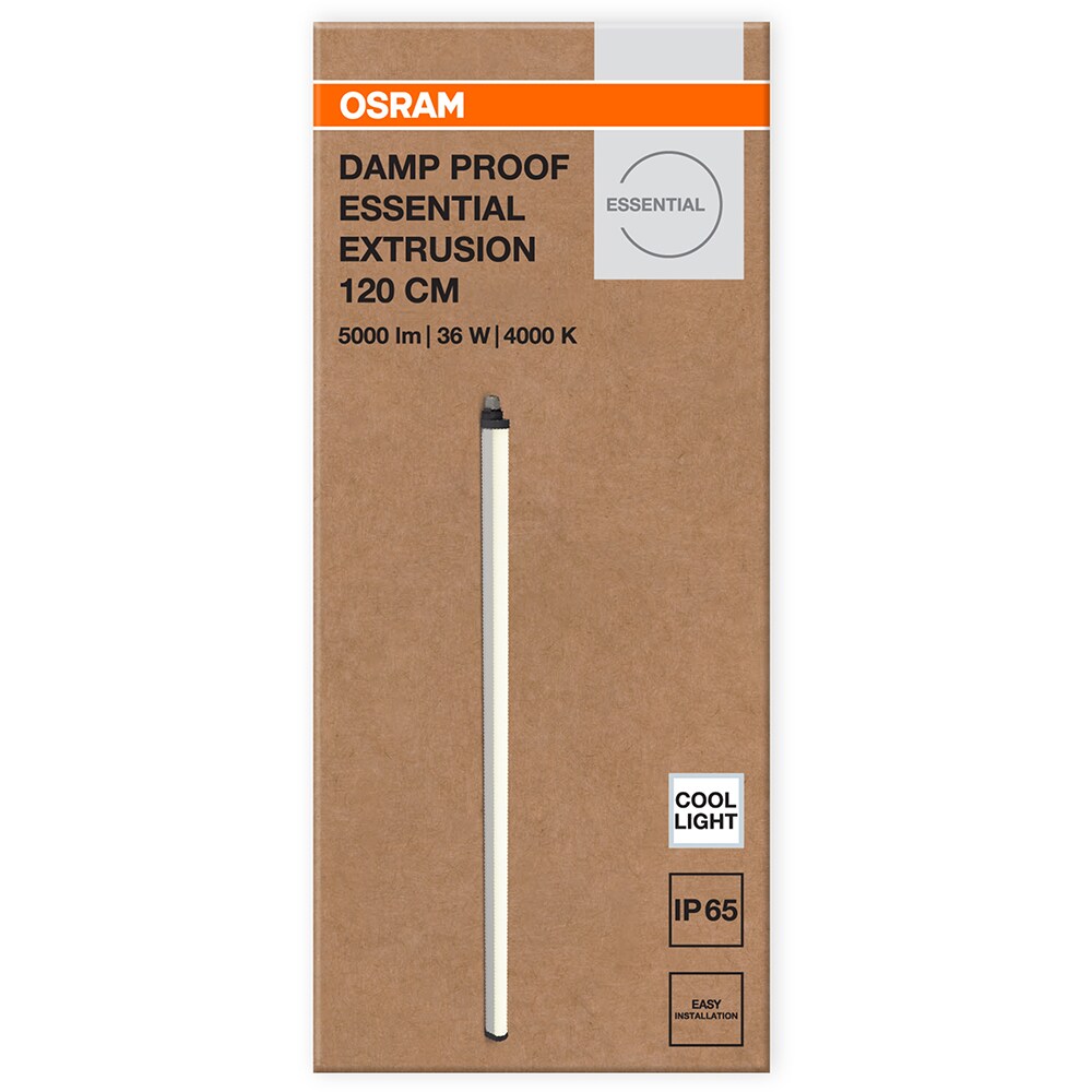 Corp iluminat cu LED integrat OSRAM 36W, 5000lm, IP65, alb