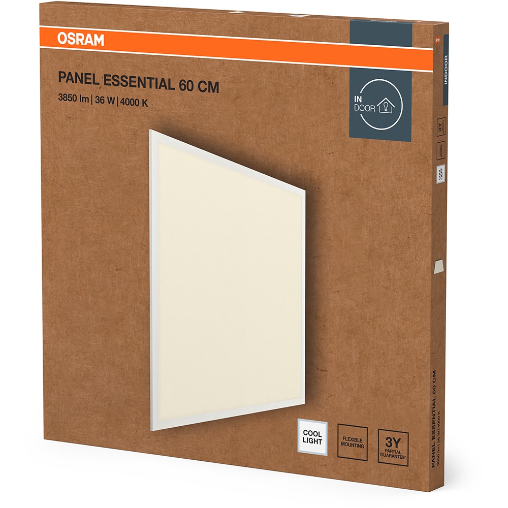 Panou LED OSRAM ESSENTIAL, 36W, 4000K, IP20, alb
