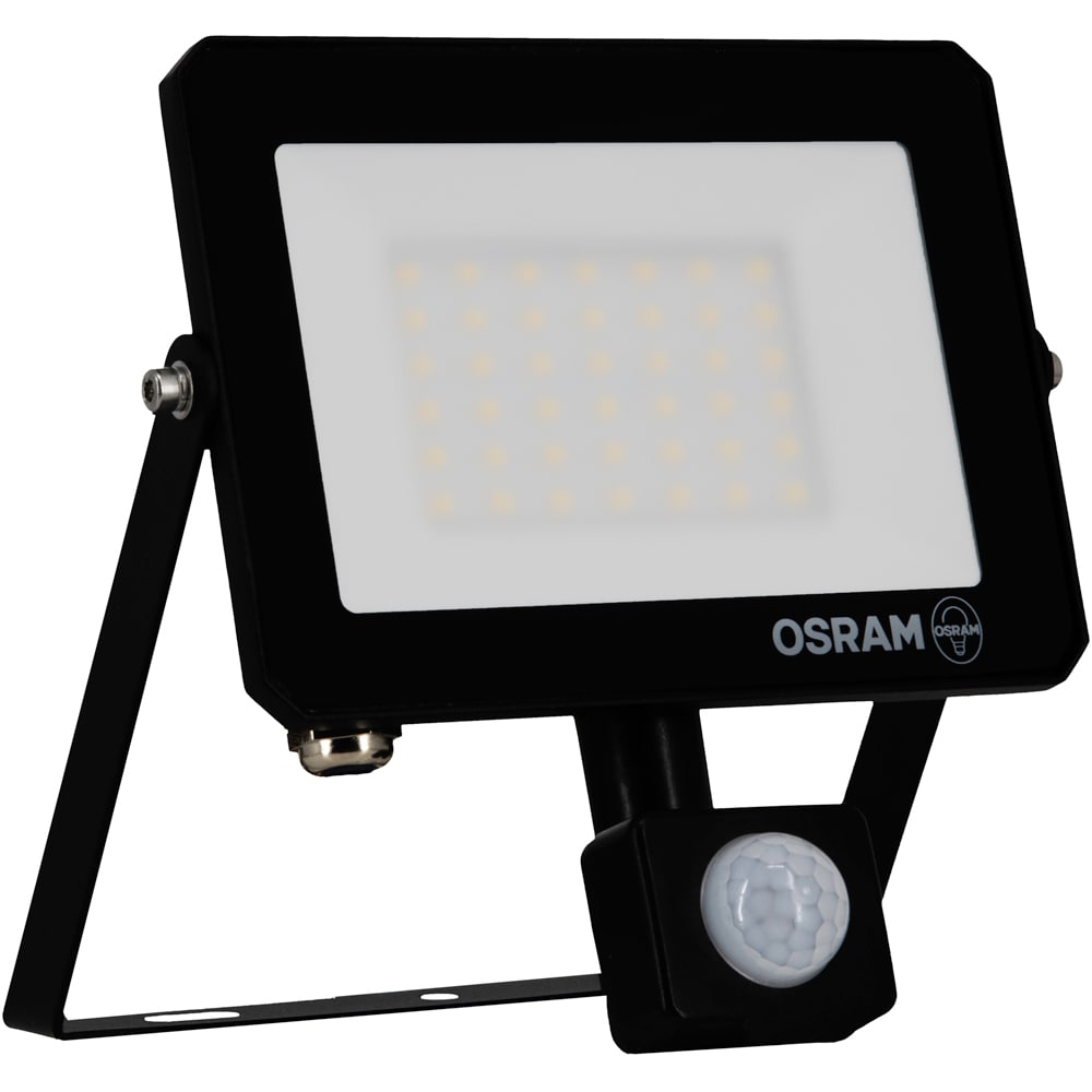 Proiector LED OSRAM, senzor PIR, 30W,2700lm, 4000K, IP65, Negru