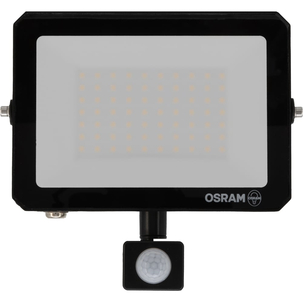 Proiector LED OSRAM Lux, senzor PIR, 50W, 4000K, IP65, negru
