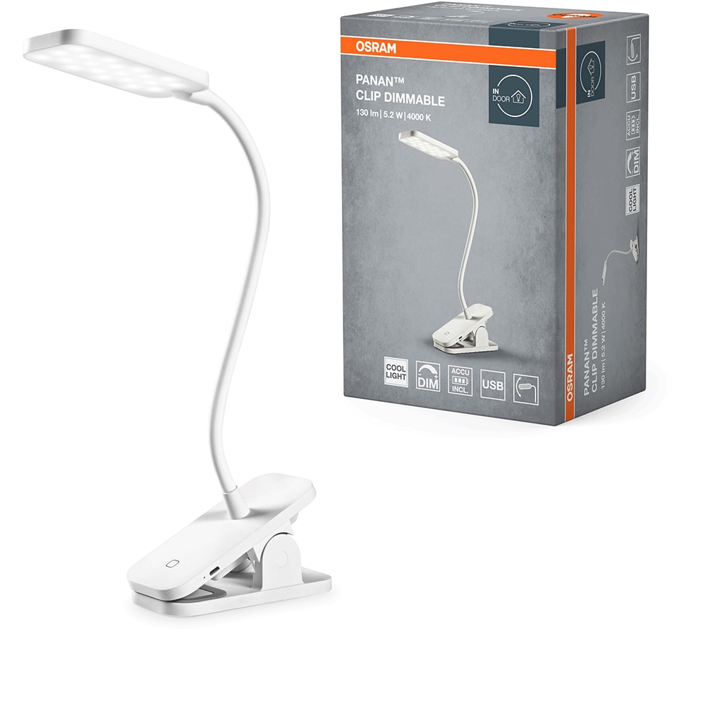 Lampa de birou LED OSRAM, 5.2W, 130lm, alb