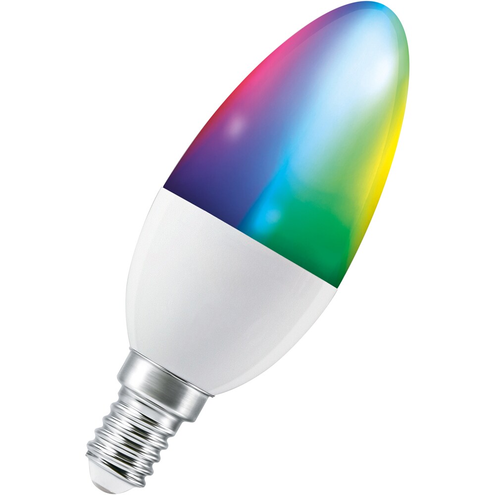 Set 3 becuri OSRAM, RGB, Wi-Fi, E14, 4.9W, 470lm, lumina variabila