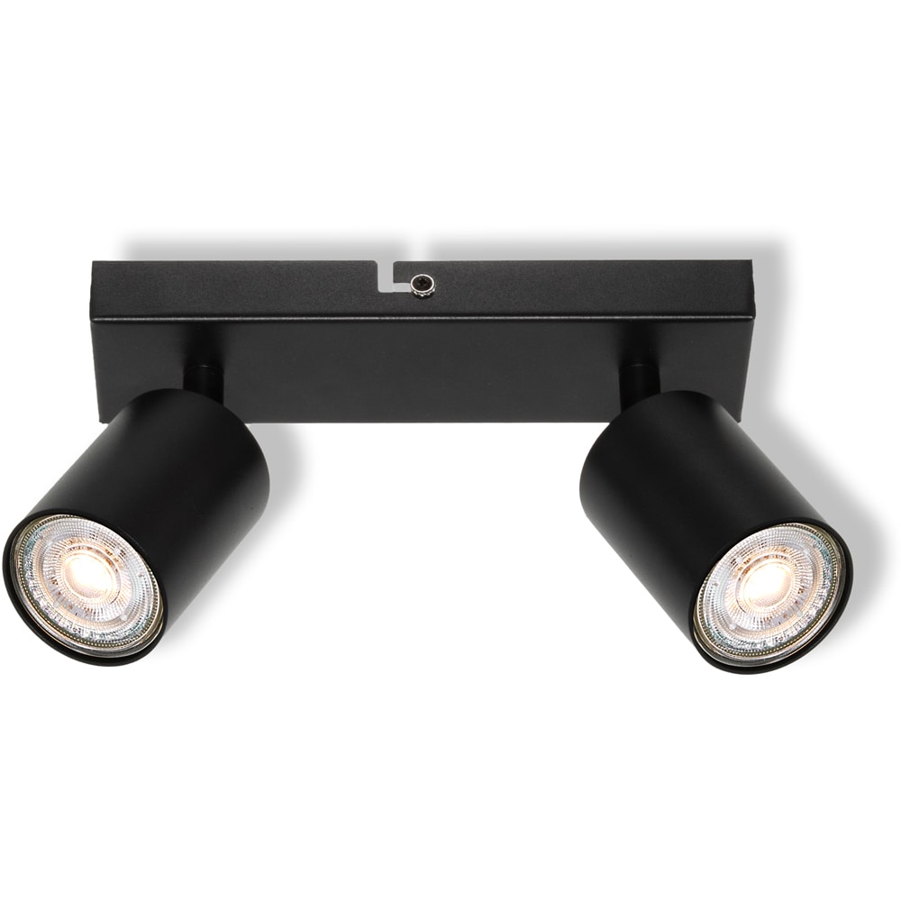 Spot OSRAM Elemental, 2 x GU10 6W, LED IP20, negru