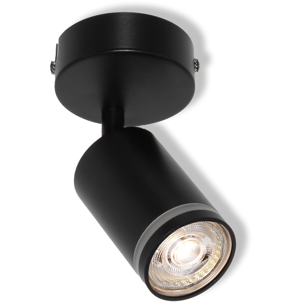 Spot OSRAM Pulse, 1 x GU10, 6W, LED, IP20, negru