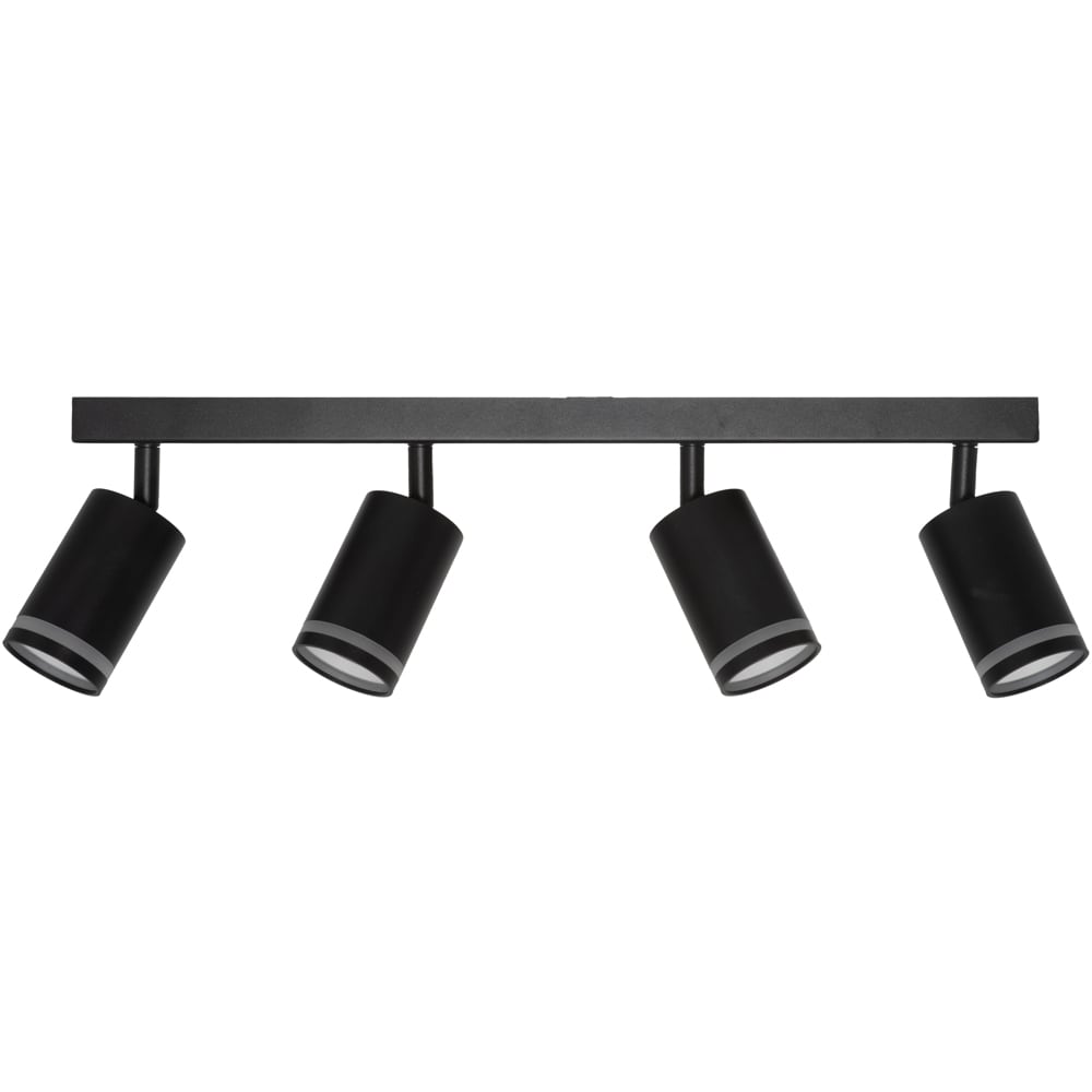 Spot OSRAM Pulse, 4 x GU10, 6W, LED, IP20, negru