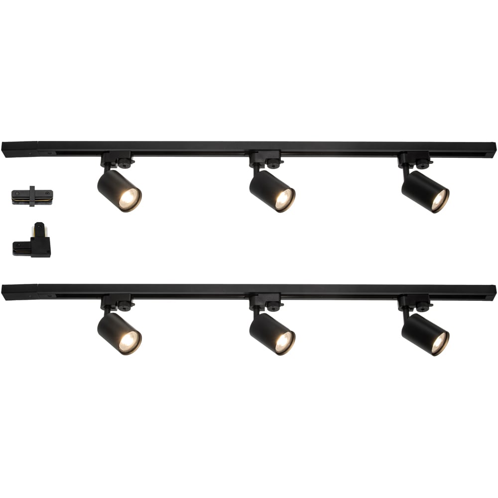 Sina OSRAM Elemental, 6 proiectoare, negru