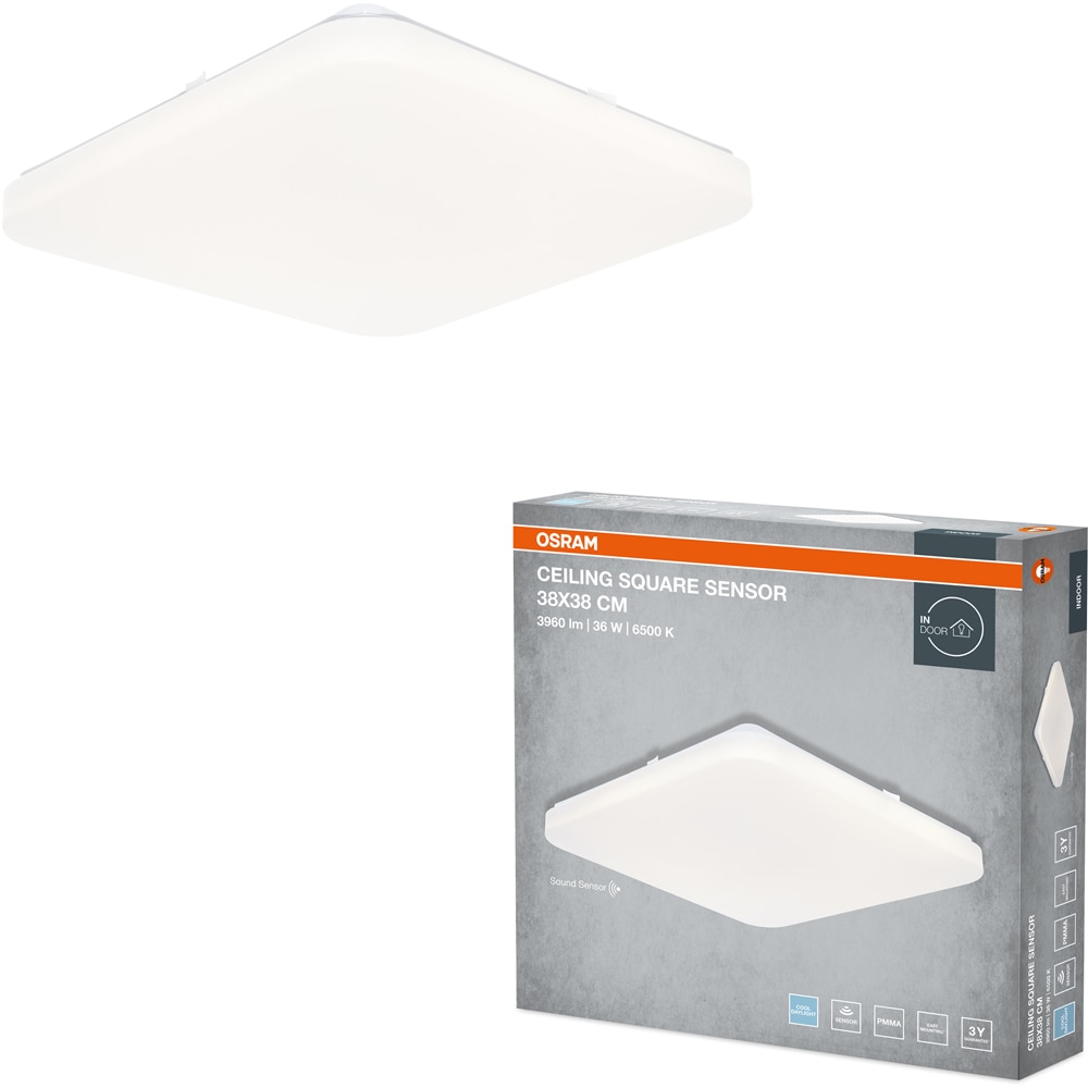 Plafoniera LED OSRAM, 36W, 2880lm, 6500K, IP20, alb