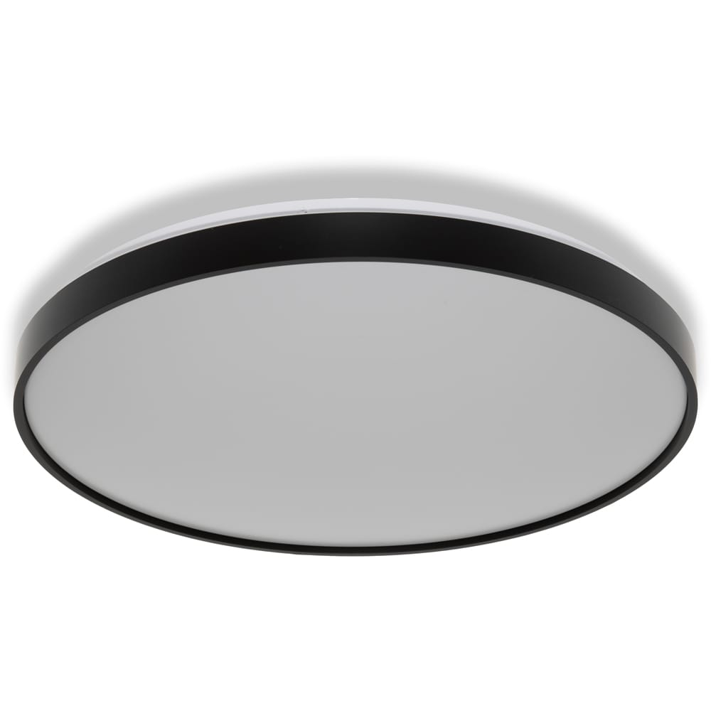 Plafoniera LED OSRAM Luxo, 60W, 3300lm, 4000K, IP20, negru