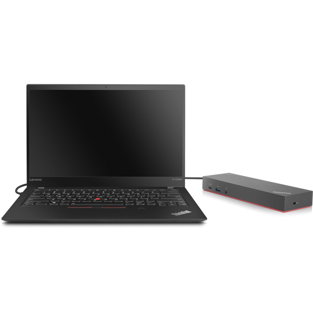 Docking station LENOVO ThinkPad Hybrid, USB-C, 90W, negru