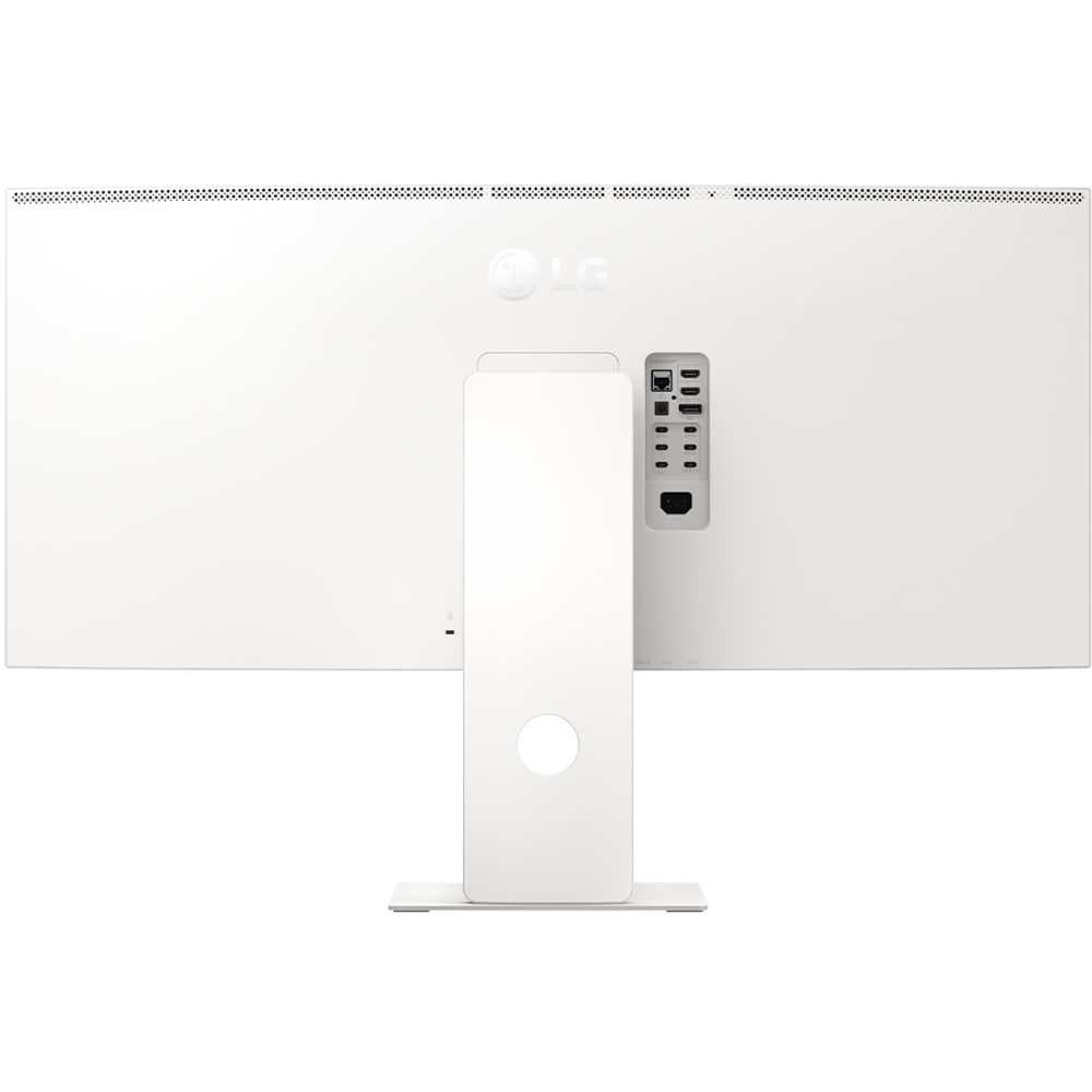 Monitor curbat LED Nano IPS LG UltraWide 40U990A-W, 39.7", 5K2K, 120Hz, AMD FreeSync Premium, HDR10, boxe, alb