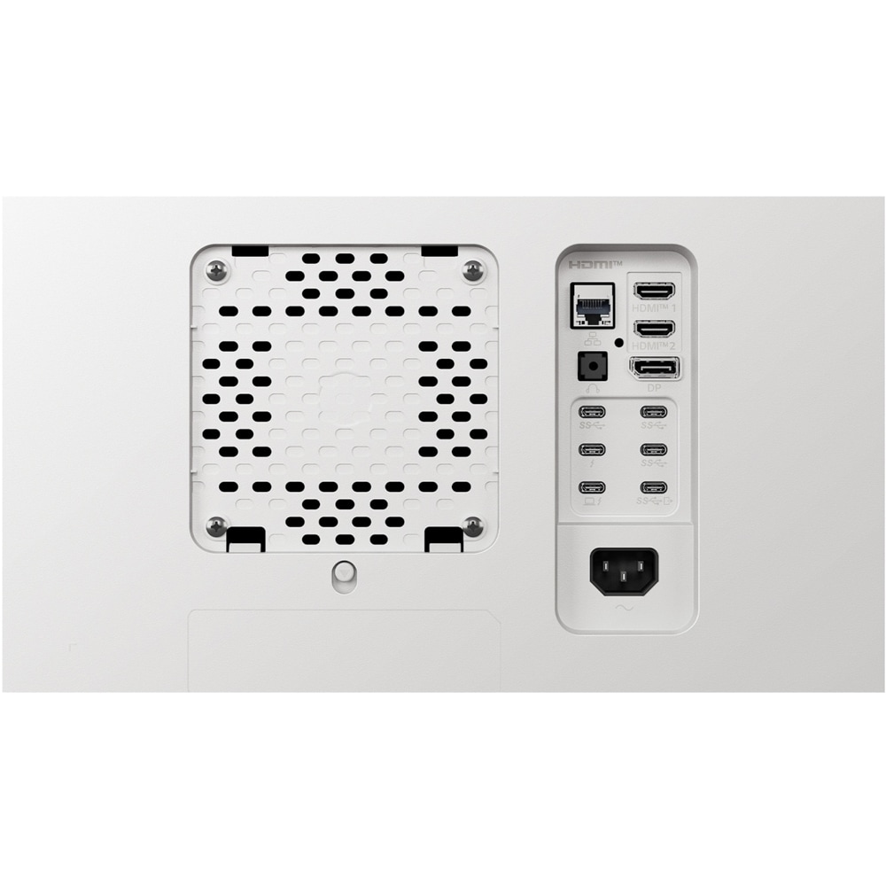 Monitor curbat LED Nano IPS LG UltraWide 40U990A-W, 39.7", 5K2K, 120Hz, AMD FreeSync Premium, HDR10, boxe, alb