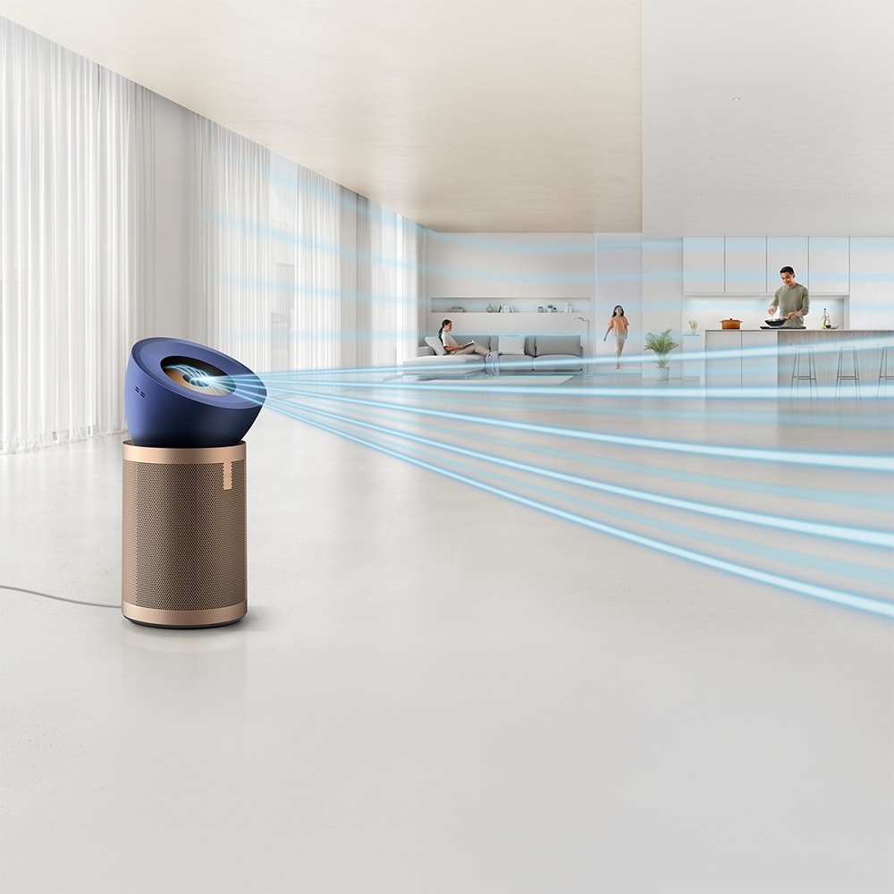 Purificator aer DYSON BP04, 10 trepte viteza, Hepa, Telecomanda, auriu