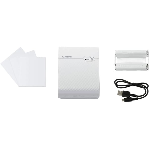 Imprimanta foto portabila CANON SELPHY QX10 Craft Kit, alb