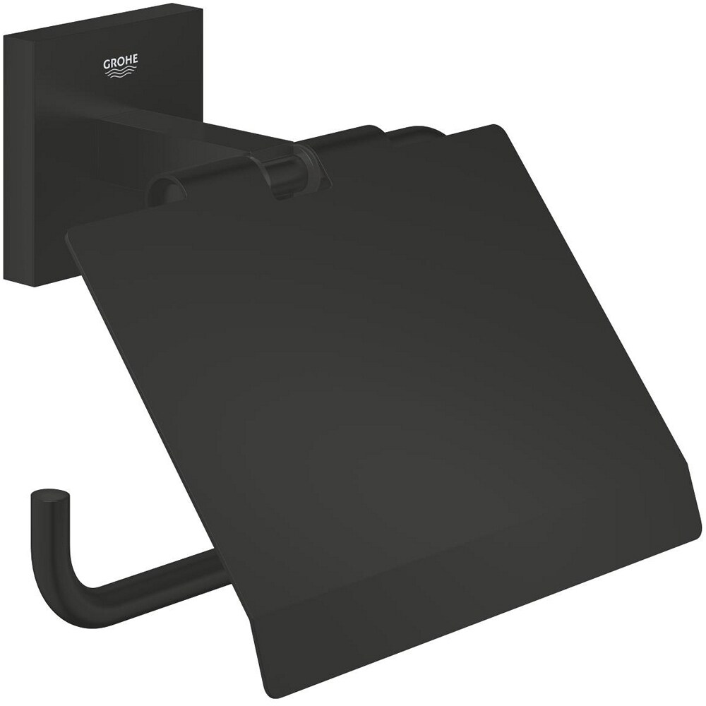 Suport hartie igienica GROHE Start Cube 411022430, negru