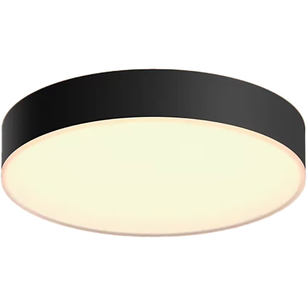 Plafoniera LED smart PHILIPS HUE Enrave, 19.2W, 2450lm, IP20, negru