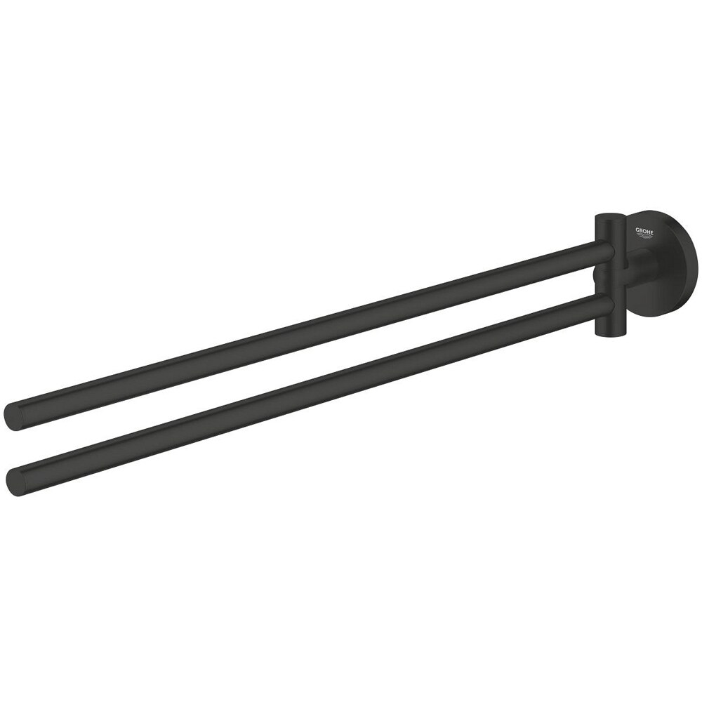 Suport prosop tip bara GROHE Start 411832430, 44 cm, metal, negru