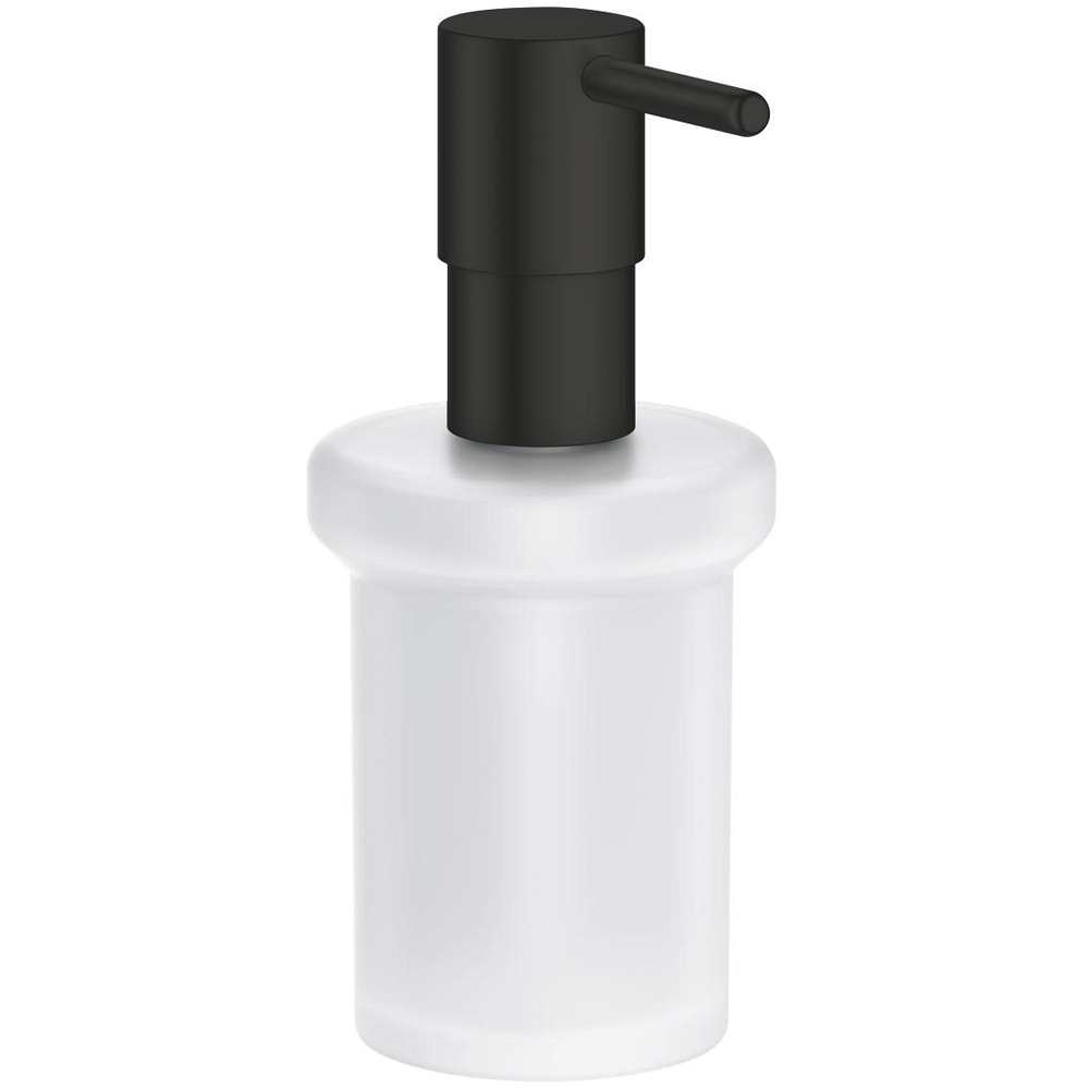 Dispenser sapun lichid GROHE Start 411882430, pe suport, 160 ml, metal/sticla, negru