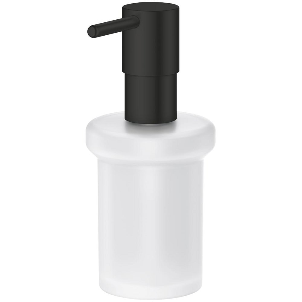 Dispenser sapun lichid GROHE Start 411882430, pe suport, 160 ml, metal/sticla, negru