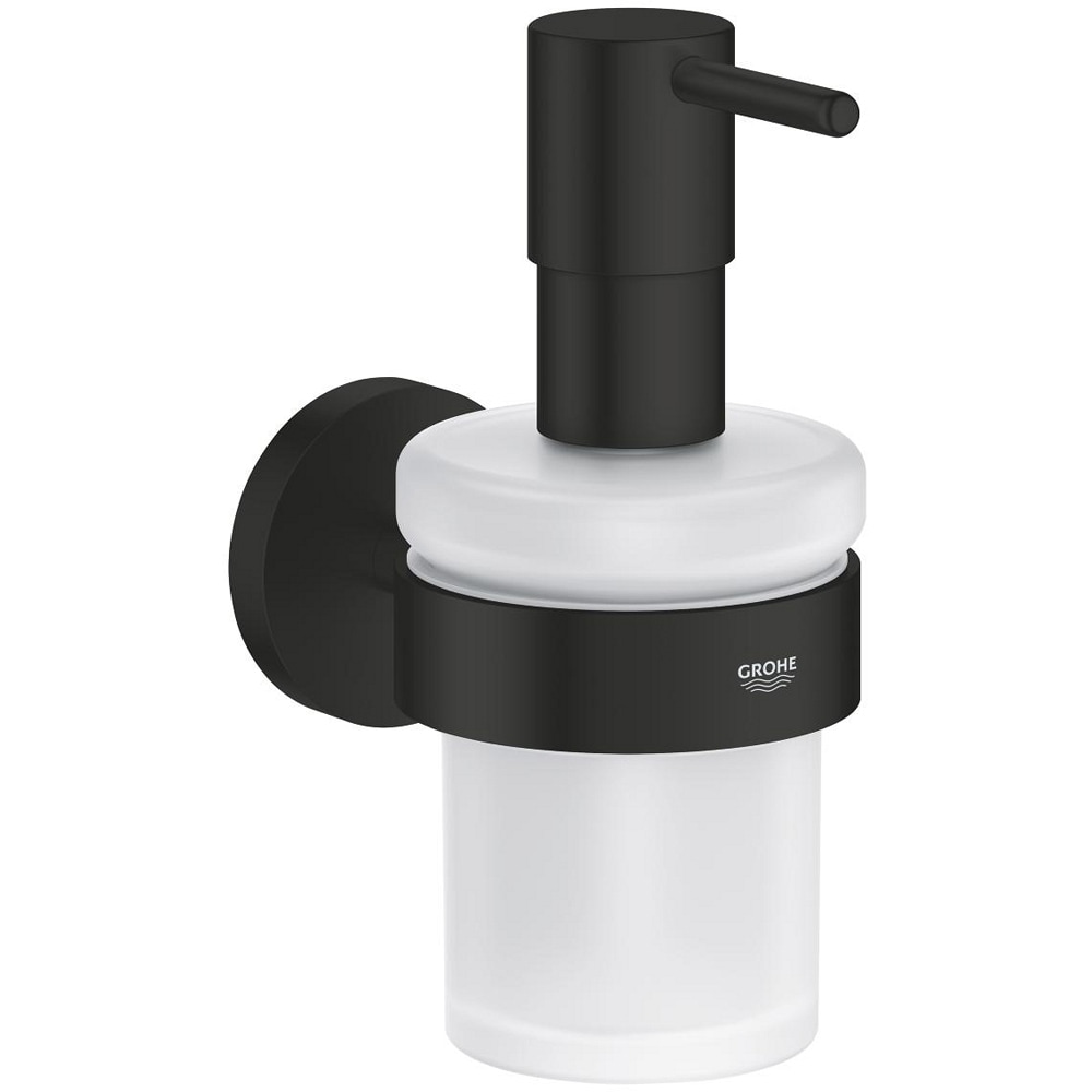 Dispenser sapun lichid GROHE Start 411952430, 160 ml, metal/sticla, negru
