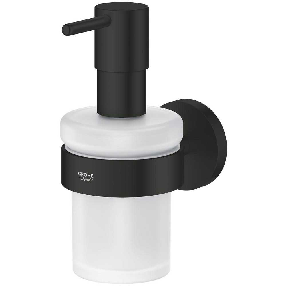 Dispenser sapun lichid GROHE Start 411952430, 160 ml, metal/sticla, negru