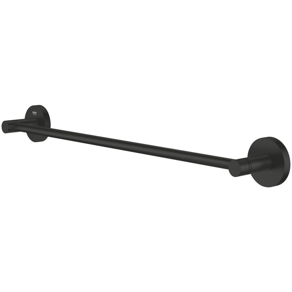 Suport prosop tip bara GROHE Start 411972430, 45 cm, metal, negru