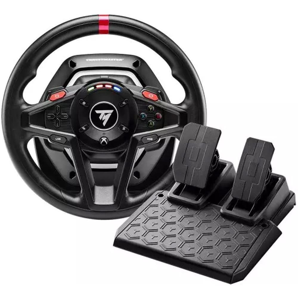 Volan gaming THRUSTMASTER T128-P SimTask Pack, PC/PS5, negru