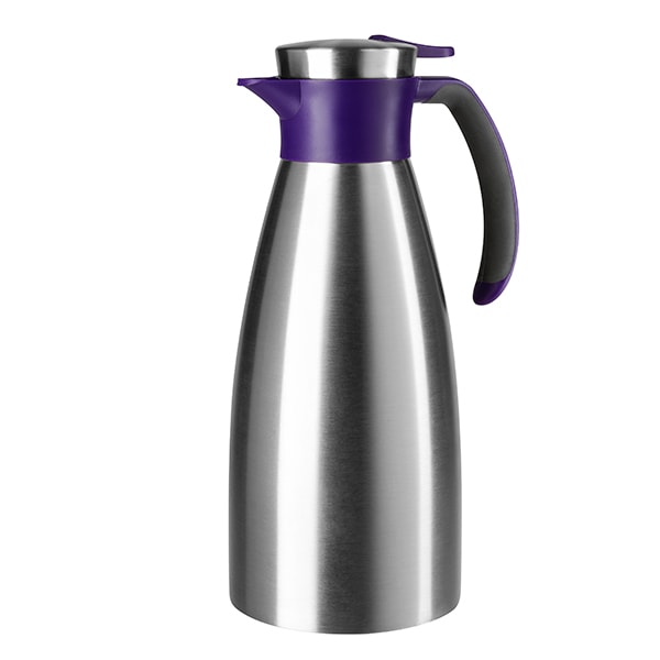 Cana termos TEFAL Soft Grip K3040214, 1.5l, inox, mov