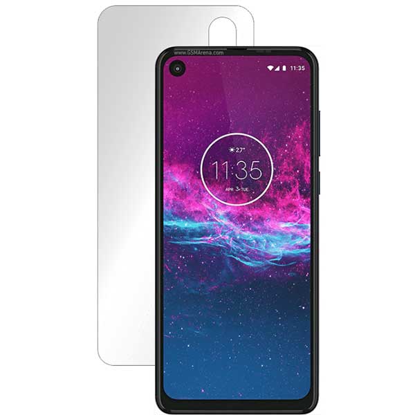 Folie protectie pentru Motorola One Action, SMART PROTECTION, polimer, spate, transparent