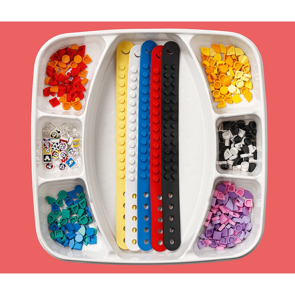 LEGO DOTS: Disney - Mega pachet de bratari Mickey si prietenii 41947, 6 ani+, 349 piese