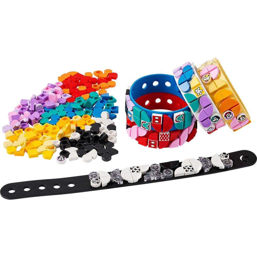 LEGO DOTS: Disney - Mega pachet de bratari Mickey si prietenii 41947, 6 ani+, 349 piese