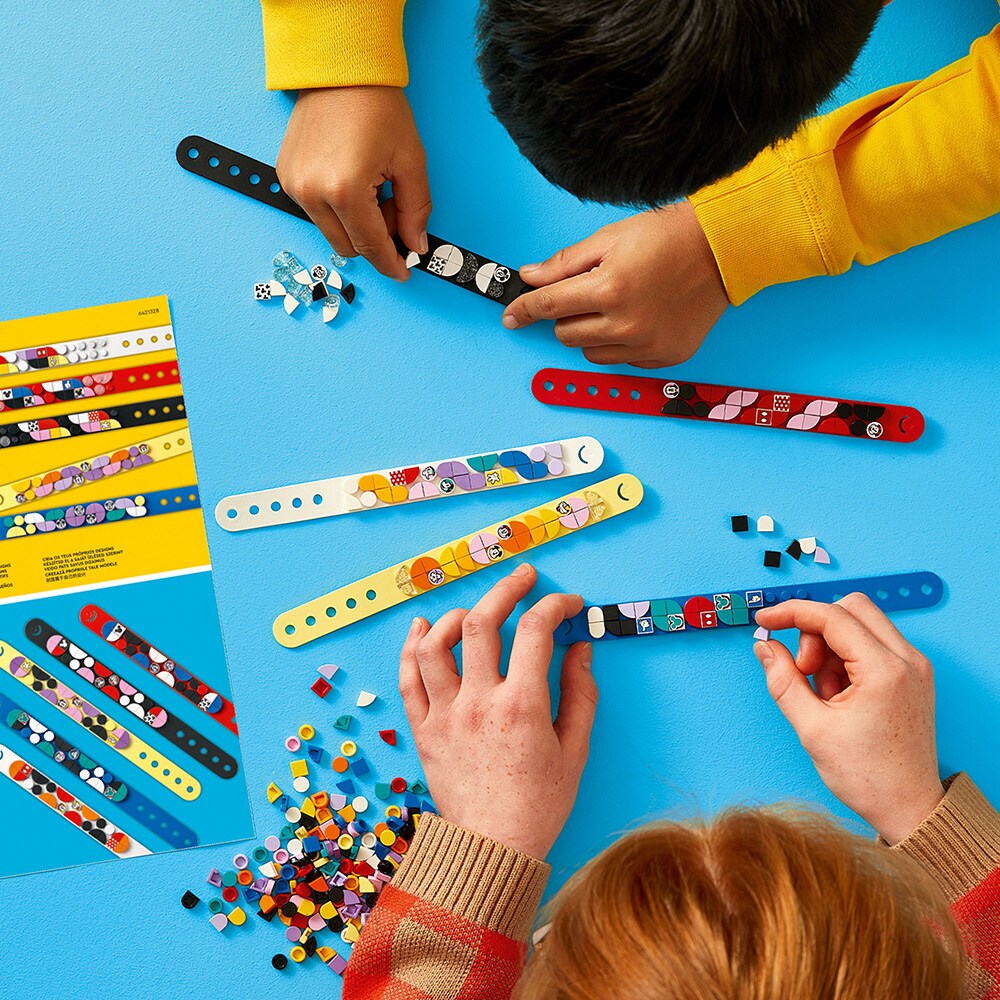 LEGO DOTS: Disney - Mega pachet de bratari Mickey si prietenii 41947, 6 ani+, 349 piese