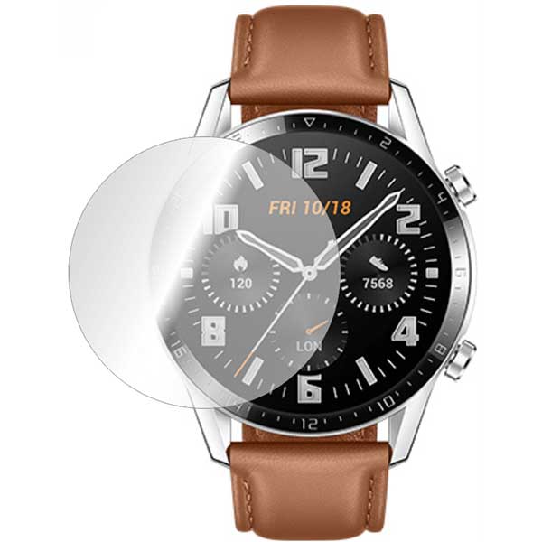 Folie protectie pentru Huawei Watch GT2 46mm, SMART PROTECTION, 4 folii incluse, polimer, display, transparent