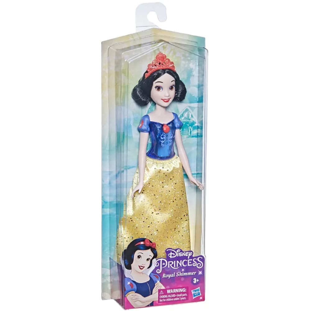 Papusa DISNEY PRINCESS Alba ca zapada F0900, 3 ani+, albastru-galben