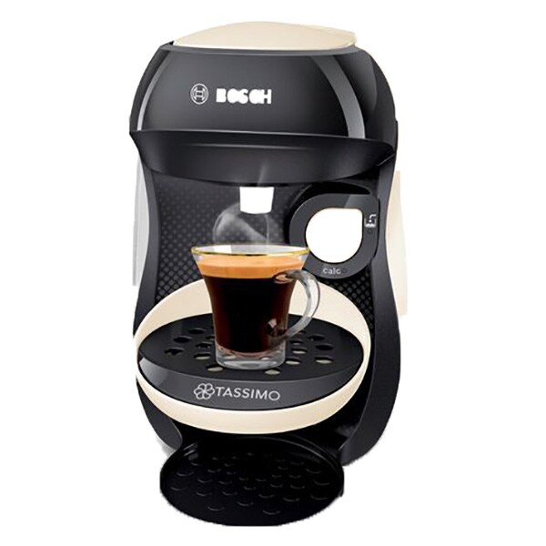Espressor capsule BOSCH Tassimo Happy TAS1007, 0.7l, 1400W, bej-negru