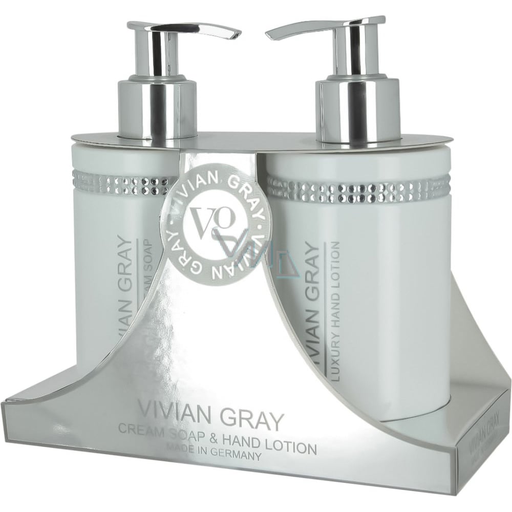 Set sapun lichid VIVIAN GRAY White Crystals, 250ml