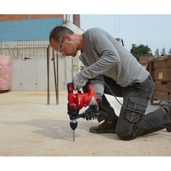 Ciocan rotopercutor EINHELL TH-RH 1600, 1600W, 4J, 800RPM, 3900BPM, SDS Plus + cutie plastic