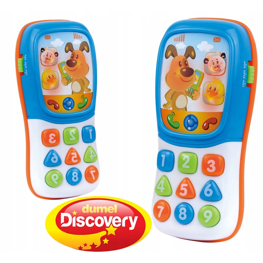 Jucarie interactiva LITTLE LEARNER Primul meu telefon distractiv 4266T, 12 luni+, multicolor 