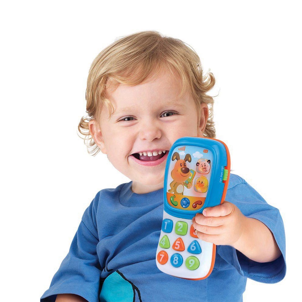 Jucarie interactiva LITTLE LEARNER Primul meu telefon distractiv 4266T, 12 luni+, multicolor 