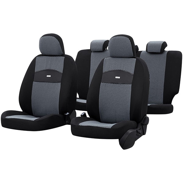Set huse scaune OTOM Smart, gri-negru