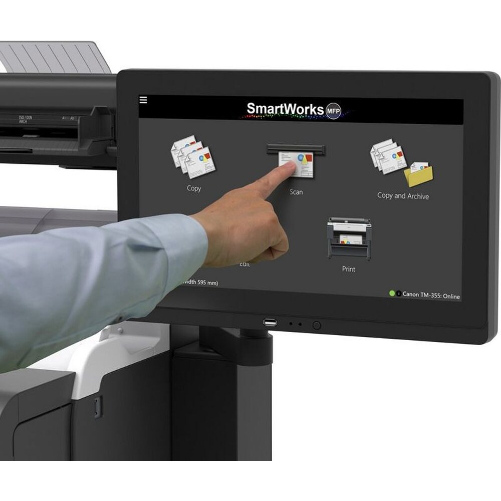 Scanner color CANON Z36, A0, USB, negru