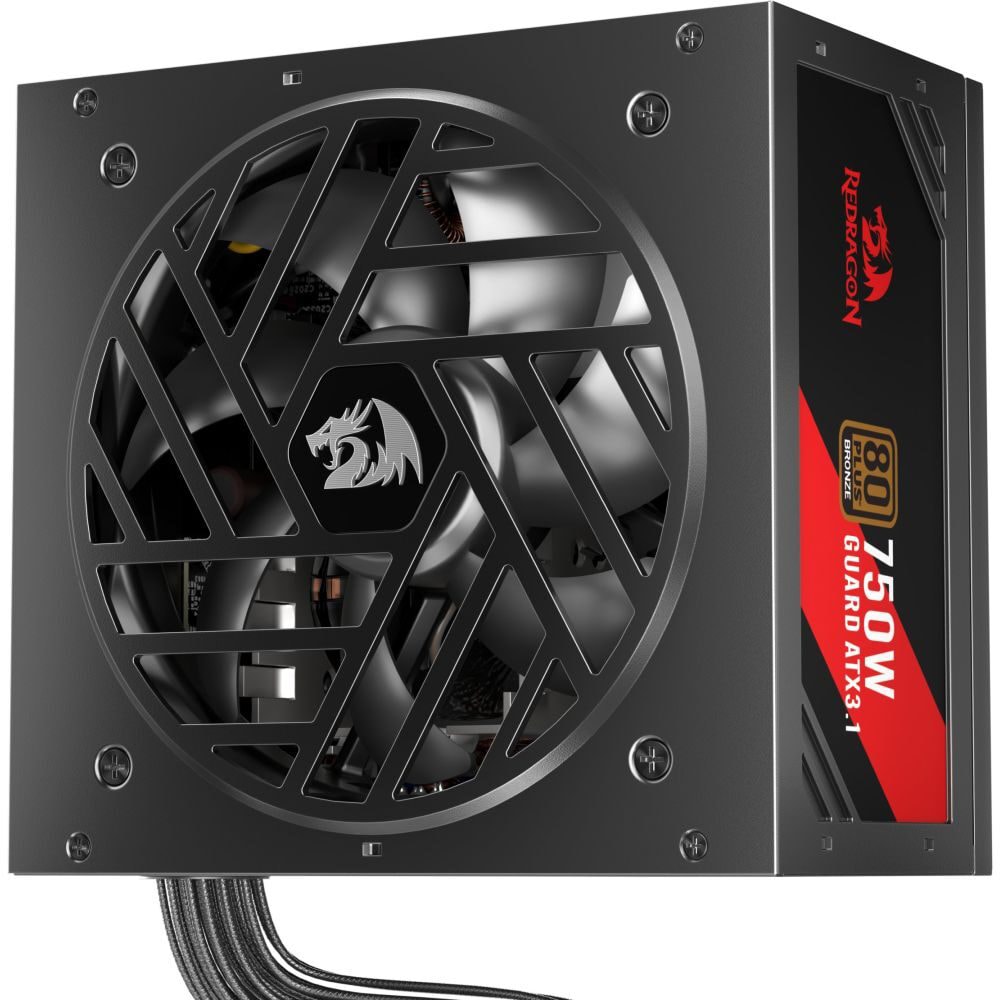 Sursa de alimentare REDRAGON RGPS-750WGU Guard, 750W, 120mm, 80 PLUS Bronze